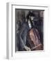 The Cellist-Amedeo Modigliani-Framed Giclee Print