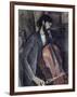 The Cellist-Amedeo Modigliani-Framed Giclee Print