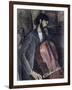 The Cellist-Amedeo Modigliani-Framed Giclee Print