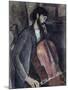 The Cellist-Amedeo Modigliani-Mounted Giclee Print