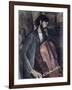 The Cellist-Amedeo Modigliani-Framed Giclee Print