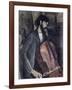 The Cellist-Amedeo Modigliani-Framed Giclee Print