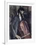 The Cellist-Amedeo Modigliani-Framed Premium Giclee Print