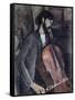 The Cellist-Amedeo Modigliani-Framed Stretched Canvas
