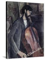 The Cellist-Amedeo Modigliani-Stretched Canvas
