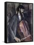 The Cellist-Amedeo Modigliani-Framed Stretched Canvas