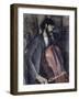 The Cellist-Amedeo Modigliani-Framed Giclee Print