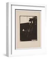 The 'Cello, from the Series 'Musical Instruments', 1896-97-Félix Vallotton-Framed Giclee Print