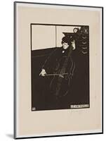 The 'Cello, from the Series 'Musical Instruments', 1896-97-Félix Vallotton-Mounted Giclee Print