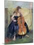 The Cello Player, 1995-Karen Armitage-Mounted Giclee Print