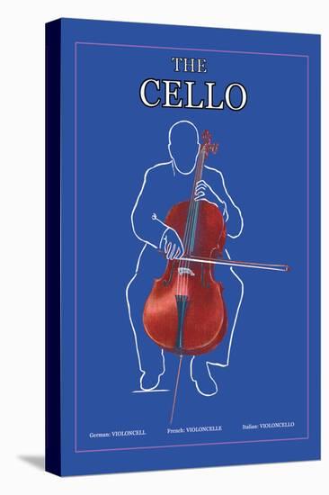 The Cello-null-Stretched Canvas