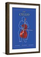 The Cello-null-Framed Art Print