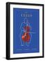 The Cello-null-Framed Art Print