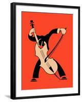 The Cello-Mark Rogan-Framed Art Print