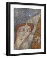 The Cells of Night-Cecil Collins-Framed Giclee Print