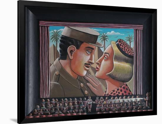 The Celluloid Embrace, 2015-PJ Crook-Framed Giclee Print