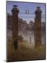 The Cemetery, 1825-Caspar David Friedrich-Mounted Giclee Print