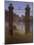 The Cemetery, 1825-Caspar David Friedrich-Mounted Giclee Print