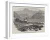 The Cemetery and the Racecourse at Hong-Kong-null-Framed Giclee Print