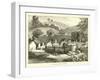 The Cemetery at Kissey-null-Framed Giclee Print