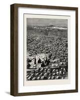 The Cemetery at Mecca. Mecca-null-Framed Giclee Print