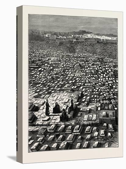 The Cemetery at Mecca. Mecca-null-Stretched Canvas