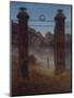 The Cemetery, Ca 1825-Caspar David Friedrich-Mounted Giclee Print