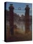 The Cemetery, Ca 1825-Caspar David Friedrich-Stretched Canvas