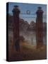 The Cemetery, Ca 1825-Caspar David Friedrich-Stretched Canvas