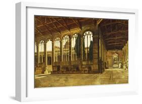 The Cemetery of Pisa, 1864-Giuseppe Abbati-Framed Giclee Print