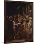 The Cenacle, Jesus and Apostles at the Table of the Last Supper, 1630-32-Peter Paul Rubens-Framed Art Print