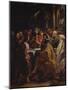 The Cenacle, Jesus and Apostles at the Table of the Last Supper, 1630-32-Peter Paul Rubens-Mounted Art Print