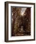 The Cenotaph to Reynold's Memory, Coleorton, circa 1833-John Constable-Framed Premium Giclee Print