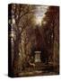 The Cenotaph to Reynold's Memory, Coleorton, circa 1833-John Constable-Stretched Canvas