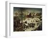 The Census at Bethlehem, 1566-Pieter Bruegel the Elder-Framed Giclee Print