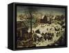 The Census at Bethlehem, 1566-Pieter Bruegel the Elder-Framed Stretched Canvas