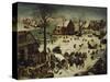 The Census at Bethlehem, 1566-Pieter Bruegel the Elder-Stretched Canvas