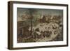 The Census at Bethlehem (The Numbering at Bethlehe), 1566-Pieter Bruegel the Elder-Framed Giclee Print