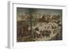 The Census at Bethlehem (The Numbering at Bethlehe), 1566-Pieter Bruegel the Elder-Framed Giclee Print