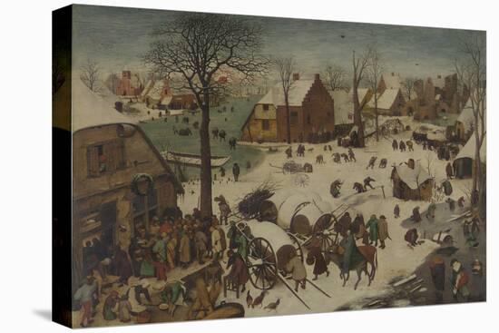 The Census at Bethlehem (The Numbering at Bethlehe), 1566-Pieter Bruegel the Elder-Stretched Canvas