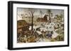 The Census at Bethlehem (The Numbering at Bethlehe), First Third of 17th C-Pieter Brueghel the Younger-Framed Premium Giclee Print