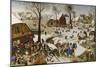 The Census at Bethlehem (The Numbering at Bethlehe), First Third of 17th C-Pieter Brueghel the Younger-Mounted Premium Giclee Print
