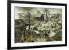 The Census at Bethlehem-Pieter Bruegel the Elder-Framed Giclee Print