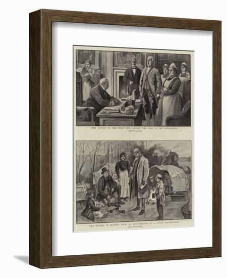 The Census in the West End-Alexander Stuart Boyd-Framed Giclee Print