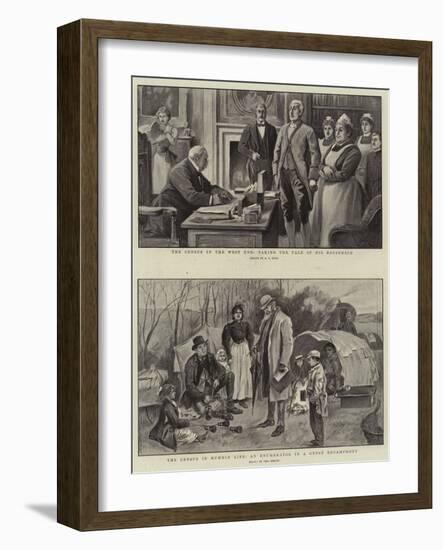 The Census in the West End-Alexander Stuart Boyd-Framed Giclee Print
