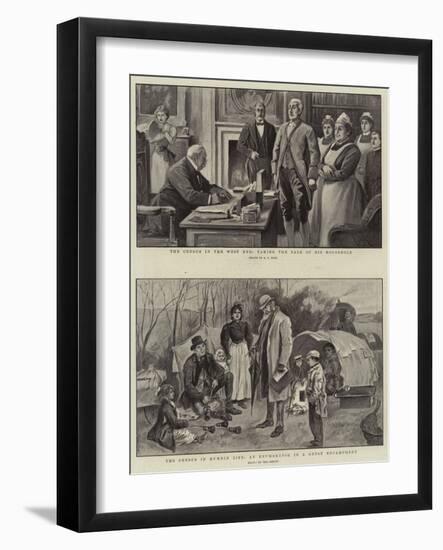 The Census in the West End-Alexander Stuart Boyd-Framed Giclee Print