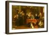 The Census of April the 8Th, 1861 (Oil on Canvas)-Charles Landseer-Framed Giclee Print