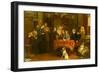 The Census of April the 8Th, 1861 (Oil on Canvas)-Charles Landseer-Framed Giclee Print