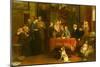 The Census of April the 8Th, 1861 (Oil on Canvas)-Charles Landseer-Mounted Giclee Print