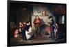 The Census-Francis William Edmonds-Framed Art Print